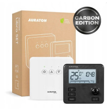 Комнатный недельный термостат AURATON Libra SET 3021 черный