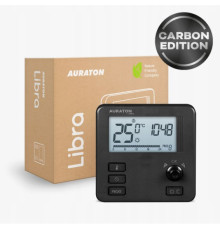 Комнатный недельный термостат AURATON Libra 3021 черный
