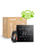 Комнатный недельный термостат AURATON 2YA WiFi черный